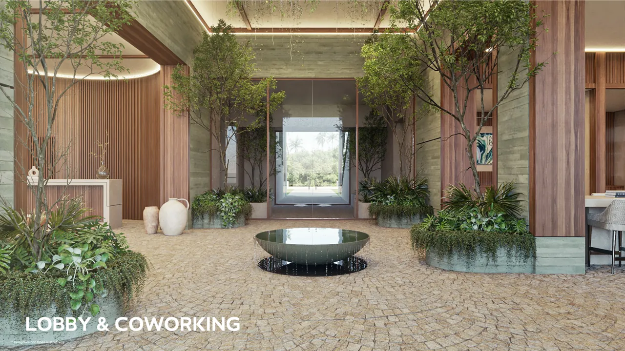 Lobby y coworking